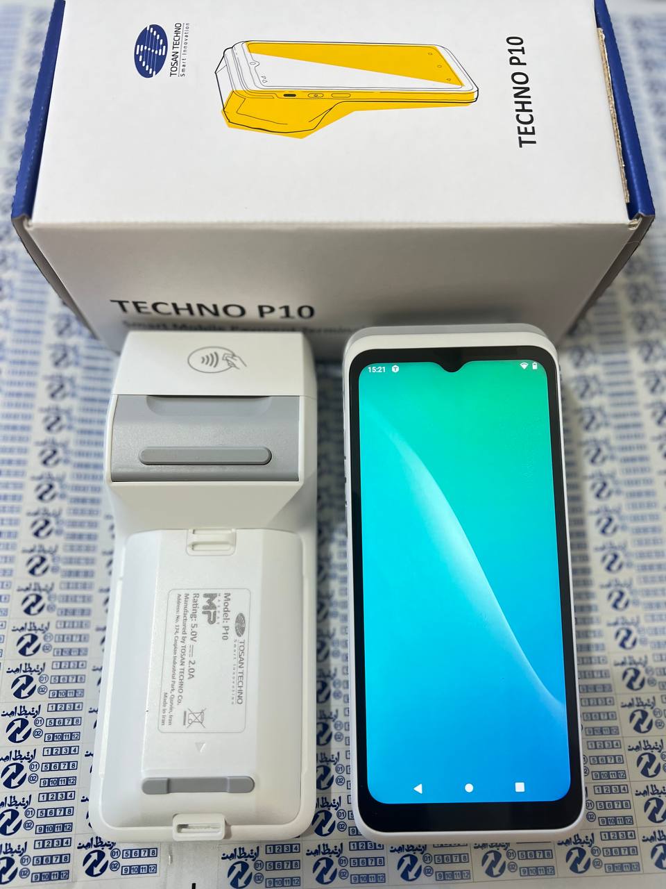 کارتخوان اندرویدی مدل P10