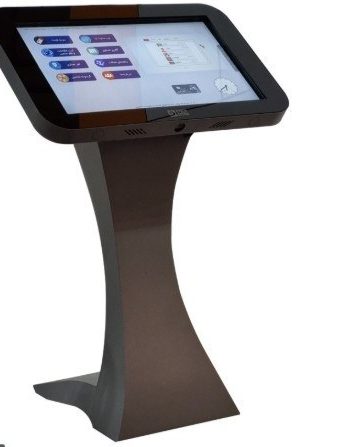 کیوسک لمسی، نمایشگر لمسی، استند لمسی،کیوسک نوبت دهی، وب کیوسک بیمارستان،نوبت دهی بیمارستان